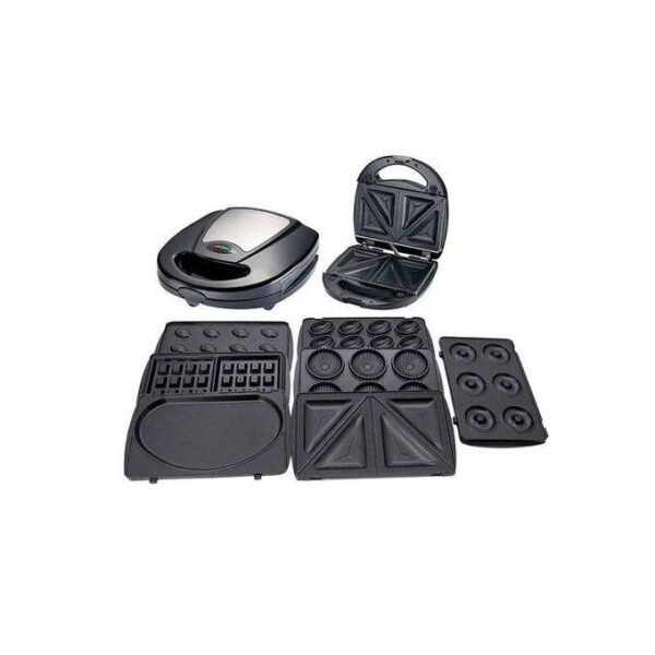 ⁦Sonashi Panineuse Multi-Grill - SSM-862 -7in1 Presse Sandwich 640-760W⁩ - الصورة ⁦4⁩