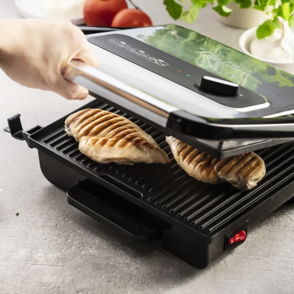 ⁦Panini Tefal Inicio Adjust Grill . GC242D⁩ - الصورة ⁦2⁩