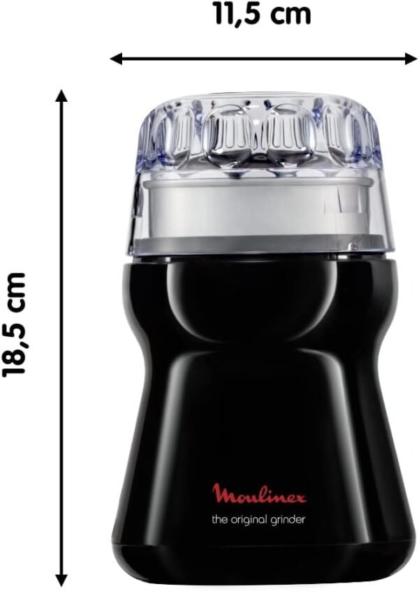 ⁦Moulin À Café Moulinex -Ar110830 .180W- Noir⁩ - الصورة ⁦4⁩