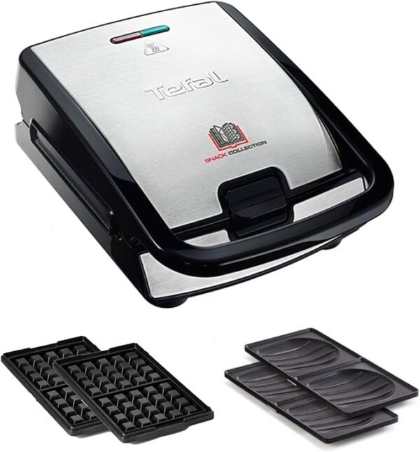⁦Tefal Gaufres & Sandwiches 2 EN 1-SW853D12⁩ - الصورة ⁦2⁩
