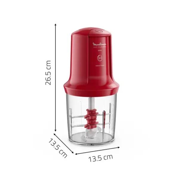 ⁦Moulinex Mini Hachoir Électrique - 3 en 1 - AT714G32⁩ - الصورة ⁦5⁩