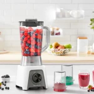 Moulinex Blender 450w-1.5L+ HACHOIR + BROYEUR 3en1 - LM2C3110