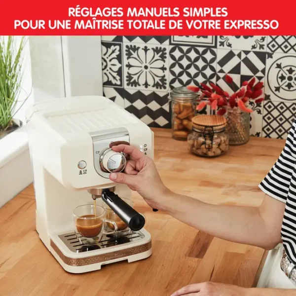 ⁦Machine À Café Moulinex À Bras .15Bars 1450W 1.5L  . XP330A10⁩ - الصورة ⁦4⁩