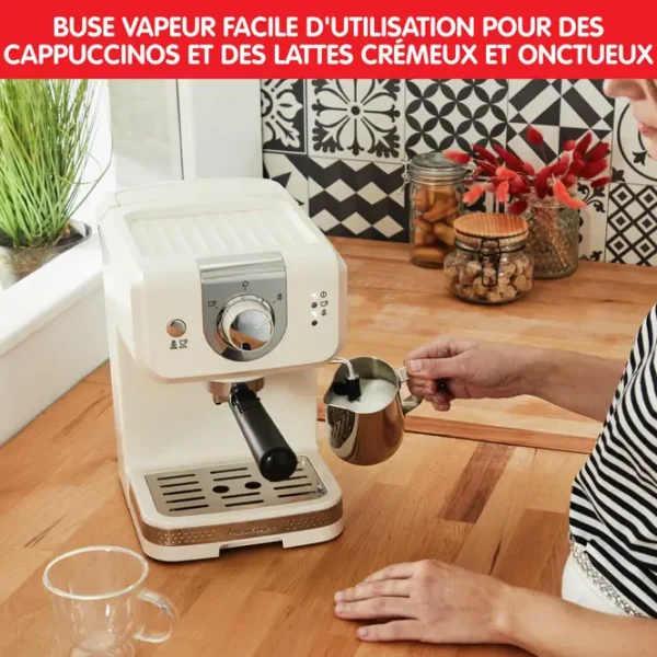 ⁦Machine À Café Moulinex À Bras .15Bars 1450W 1.5L  . XP330A10⁩ - الصورة ⁦5⁩