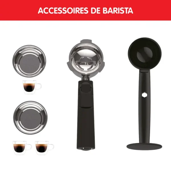 ⁦Machine À Café Moulinex À Bras .15Bars 1450W 1.5L  . XP330A10⁩ - الصورة ⁦6⁩