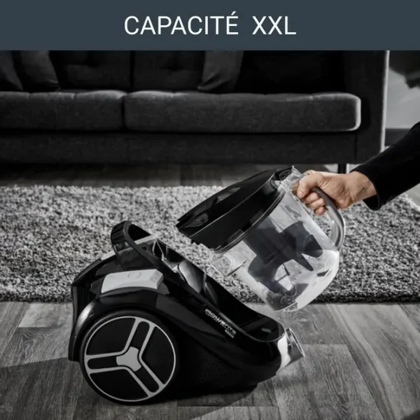 ⁦Aspirateur Rowenta  Sans Sac  2.5L 550W Compact Power XXL . RO4825EA⁩ - الصورة ⁦3⁩