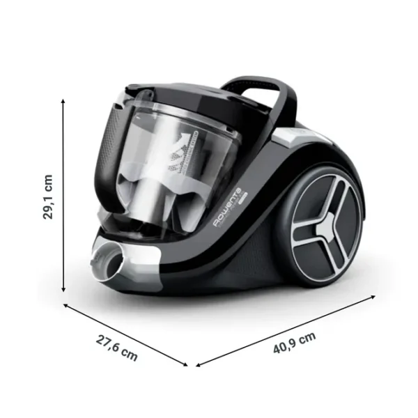 ⁦Aspirateur Rowenta  Sans Sac  2.5L 550W Compact Power XXL . RO4825EA⁩ - الصورة ⁦6⁩