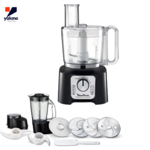 Moulinex Robot  Multifonction Double Force Compact Et 9 Accessoires 29fonction-Noir.FP546810