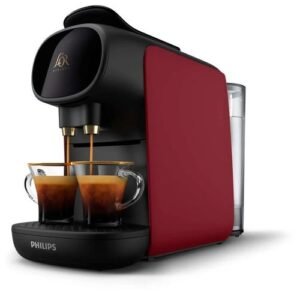 Philips Machine à café à capsules L'Or Barista Sublime 50 capsules -Rouge