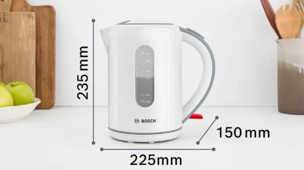 ⁦Bouilloire Électrique Sans Fil 1.7L 2200W Bosch -TWK7601⁩ - الصورة ⁦2⁩