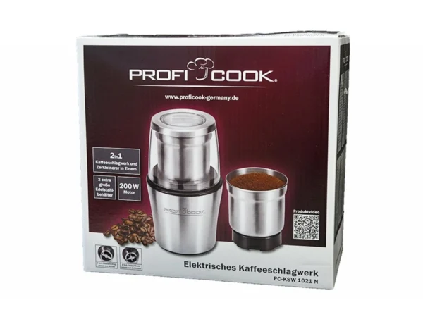 ⁦Proficook Moulin A Café 2 En 1 -Proficook - PC-KSW 1021⁩ - الصورة ⁦7⁩