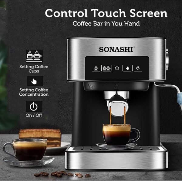 ⁦Sonashi Machine A Café Expresse Sonashi SCM-4964⁩ - الصورة ⁦6⁩