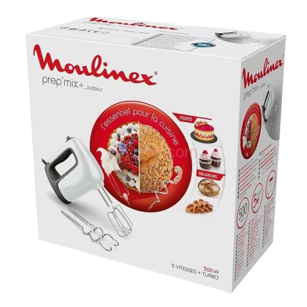 ⁦Moulinex BATTEUR/MIXEUR A BRAS , 500W - HM462110⁩ - الصورة ⁦7⁩