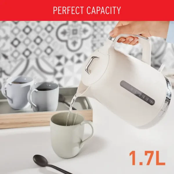 ⁦Bouilloire Moulinex Soleil 1,7 L 2400 W - BY320A10⁩ - الصورة ⁦7⁩