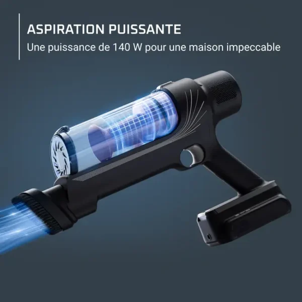 ⁦Aspirateur Sans Fil 140W 18V Léger & Autonomie de 45 min X-PERT 7.60 Rowenta RH6A35WO⁩ - الصورة ⁦2⁩
