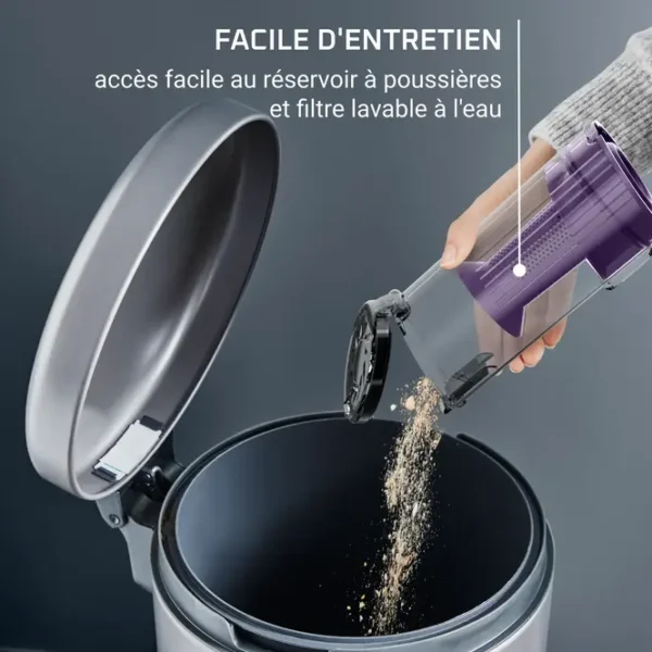 ⁦Aspirateur Sans Fil 140W 18V Léger & Autonomie de 45 min X-PERT 7.60 Rowenta RH6A35WO⁩ - الصورة ⁦6⁩