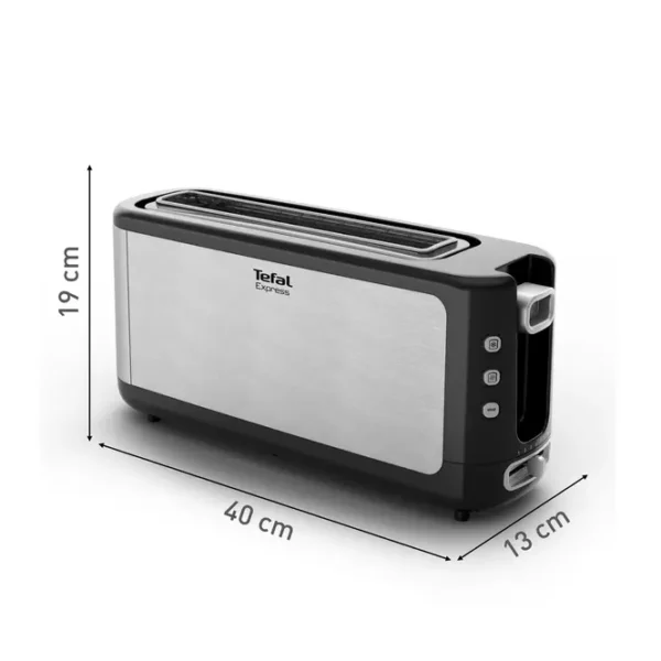⁦Tefal Grille Pain Tefal  Express 1000W-Tl365ETR⁩ - الصورة ⁦8⁩