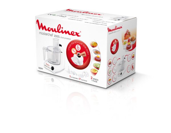 ⁦Moulinex Robot Multifonction - Masterchef 2000 -500 W- Fp211110⁩ - الصورة ⁦12⁩