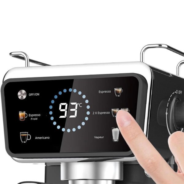 ⁦Machine À Café Expresso 20 Bars Écran Tactile Schallenge AMB-021CM⁩ - الصورة ⁦3⁩