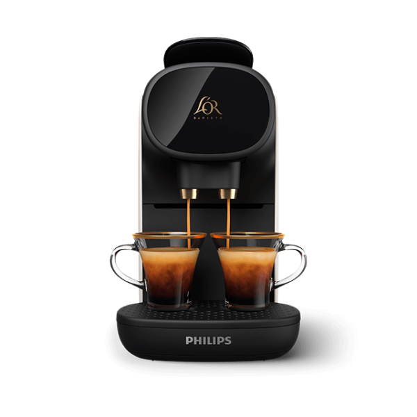 ⁦Philips Machine à café à capsules L’Or Barista Sublime 50 capsules-Blanc⁩ - الصورة ⁦2⁩