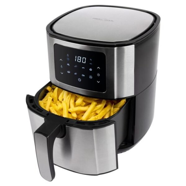 ⁦Proficook Friteuse à air chaud 5,5L avec écran tactile -7 programmes- PC-FR 1239 H⁩ - الصورة ⁦2⁩