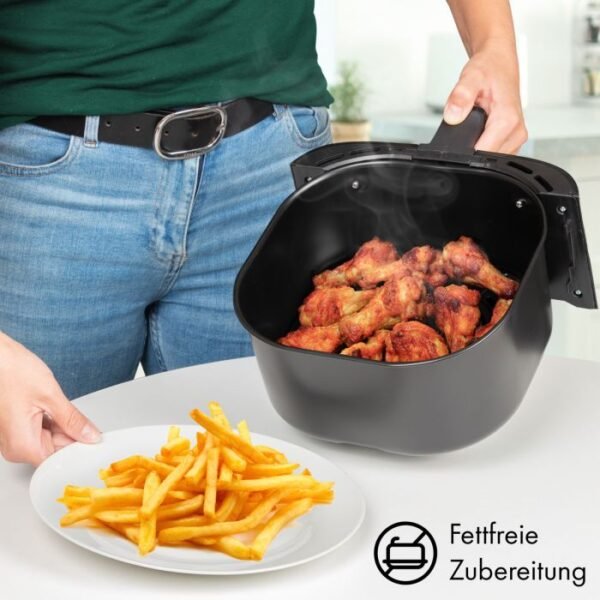⁦Proficook Friteuse à air chaud 5,5L avec écran tactile -7 programmes- PC-FR 1239 H⁩ - الصورة ⁦7⁩