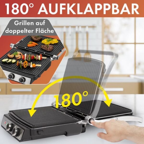 ⁦Panineuse  ProfiCook  en acier inoxydable - PC-KG 1264⁩ - الصورة ⁦4⁩
