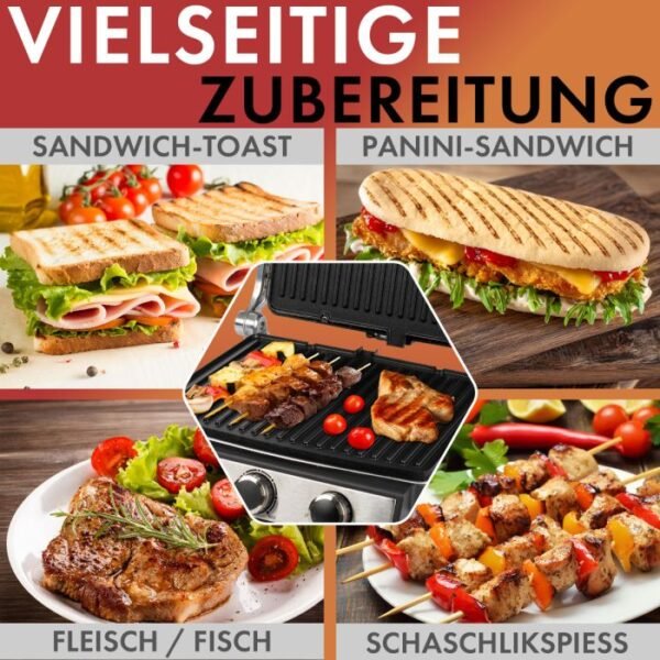 ⁦Panineuse  ProfiCook  en acier inoxydable - PC-KG 1264⁩ - الصورة ⁦5⁩
