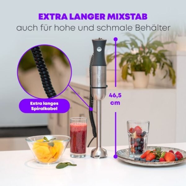 ⁦Proficook Bras Mixeur- 1000 Watts - PC- SM 1094⁩ - الصورة ⁦4⁩